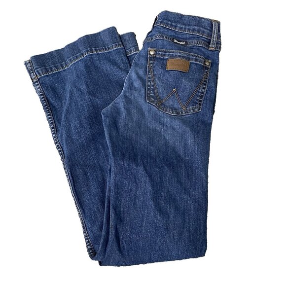 Wrangler Trouser Jeans Girls 14 Slim Style 1009GWWDI 26x28.5 - Picture 1 of 3